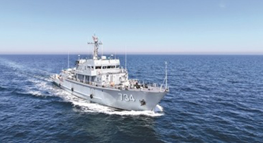 海軍某掃雷艦大隊(duì)開展海上訓(xùn)練